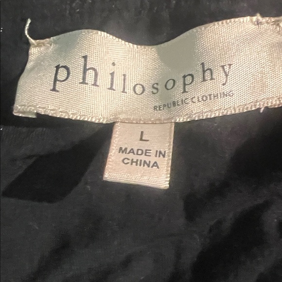 Philosophy Black and White Pencil Skirt - Picture 2 of 2